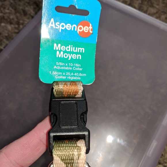 NWT! Medium Camouflage Dog Collar - Picture 7 of 9